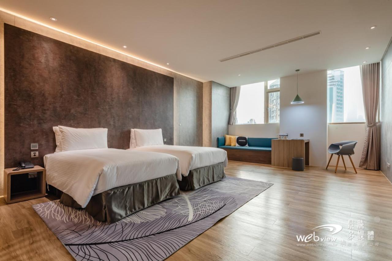玩行旅台北館 Hotell Taipei Exteriör bild